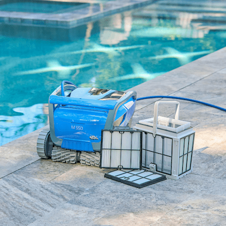 Dolphin Maytronics M550 Robotic Pool Cleaner
