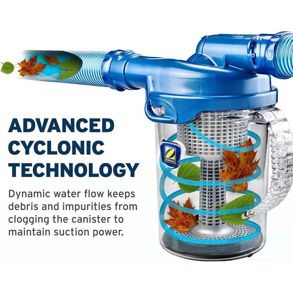 W80116 Zodiac Cyclonic Leaf Catcher / Leaf Canister for Suction Pool Cleaners